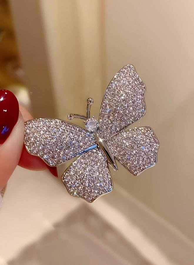 تايك تو بروش لامع بشكل فراشة - Image 1